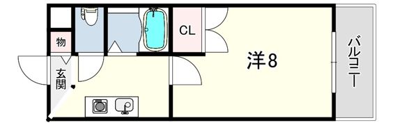 サンシャビルの間取り画像