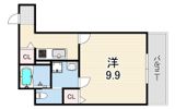 ディークラート尼崎東の間取り画像