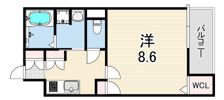 ディークラート尼崎東の間取り画像
