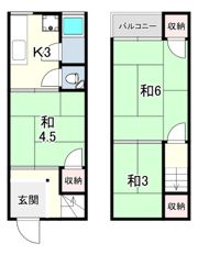 東垂水2丁目17テラスの間取り画像