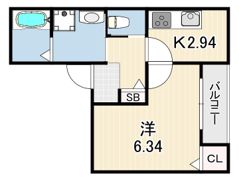 レクエルド深江の間取り画像