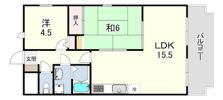 エクセレンス芦屋の間取り画像