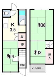 泉が丘3丁目テラスの間取り画像