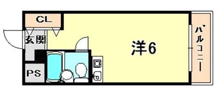 ダイドーメゾン芦屋の間取り画像
