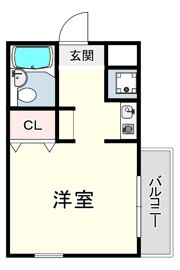 ダイドーメゾン青木の間取り画像