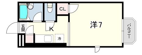 ラヴィアンヌ芦屋の間取り画像