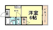 ビアンコネロ芦屋の間取り画像