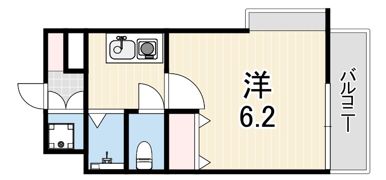 メインステージ深江ステーションフロントの間取り画像