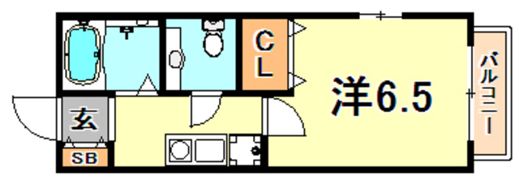 アンソレイエの間取り画像