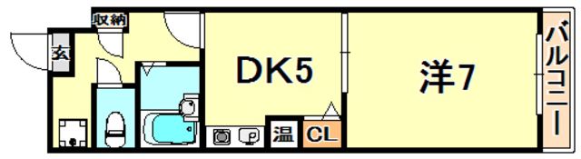 アーバンK2の間取り画像