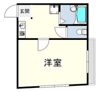 Kマンションムサシの間取り画像