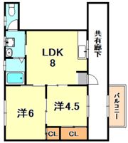 青木ビルの間取り画像