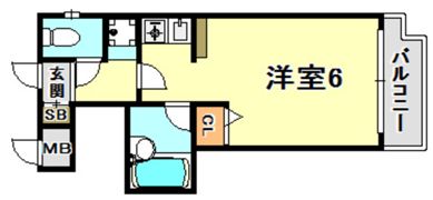 アネックス神戸の間取り画像