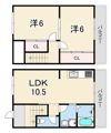 神戸西壱番館ハウスの間取り画像