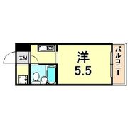 カサベラ岡本の間取り画像