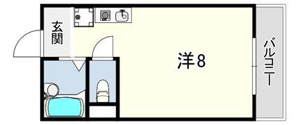 パールハイツの間取り画像