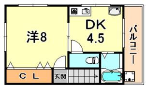 メゾンピコの間取り画像