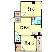 オリーブヒルズ北野の間取り画像