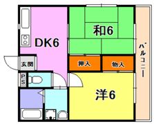 メゾンハーバーの間取り画像