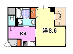 メゾンボヌールの間取り画像