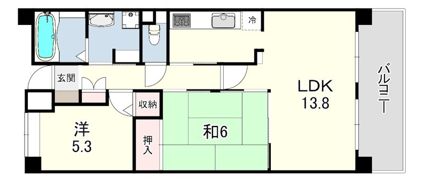 アスタピア新長田駅前通りの間取り画像