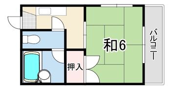 生藤ハイツの間取り画像