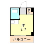 シャトー第7神戸の間取り画像