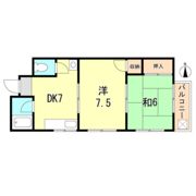 下沢マンションの間取り画像