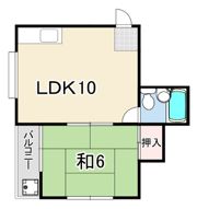 第一ハイツの間取り画像