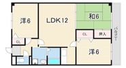 アベリア2番館の間取り画像