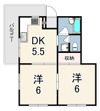 旭が丘伸和ハイツの間取り画像