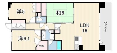 ローレルスクエア甲子園壱番館の間取り画像