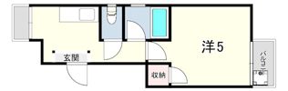 湊町七番館の間取り画像