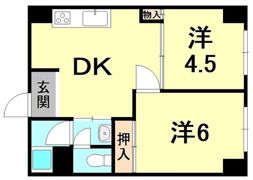 グランディア北野山本通りの間取り画像