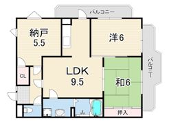 ビラユニオン東灘の間取り画像
