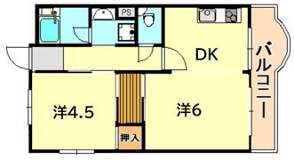 サンハイツ本山の間取り画像