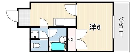 グレース芦屋の間取り画像