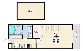 アロハ舞子の間取り画像