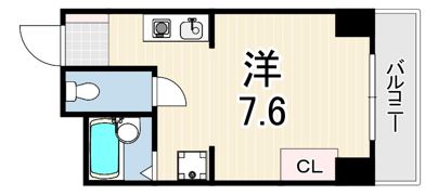 セーラム白石の間取り画像