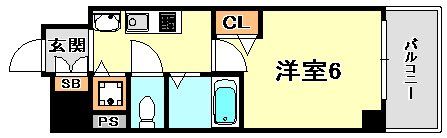 プレサンス神戸西スパークリングの間取り画像