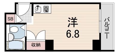 水木通マンションの間取り画像