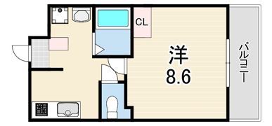 ル・シャンテD 2の間取り画像
