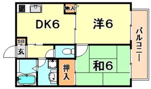 エトワール六甲の間取り画像