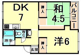 ハイツ瑞原の間取り画像
