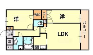 サニープレイス西芦屋 2号館の間取り画像