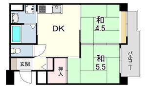アルディア伊勢の間取り画像