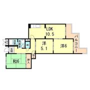 ハイツ栄光の間取り画像