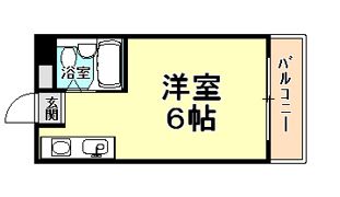 ネオダイキョー芦屋の間取り画像