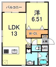 ウィステリア御影の間取り画像