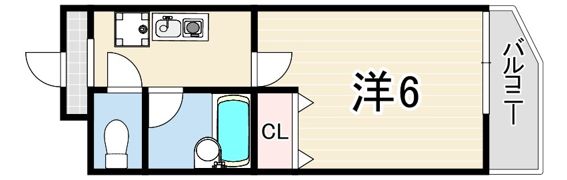 エスペランサ御影の間取り画像
